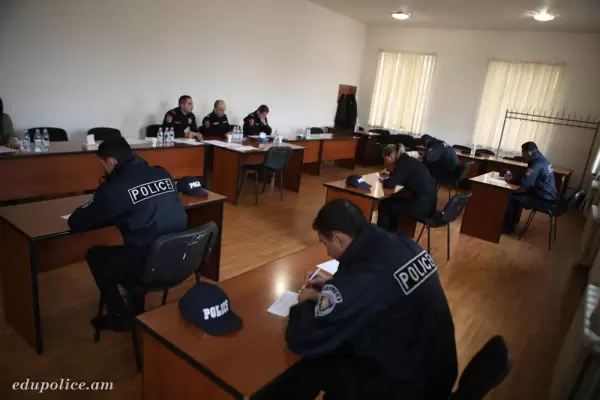 Պարեկային ծառայողների պատրաստվածությունն ու հմտությունների զարգացումը՝ առաջնահերթություն․ ՆԳՆ կրթահամալիրում մեկնարկել է ամփոփիչ պետական ատեստավորումը