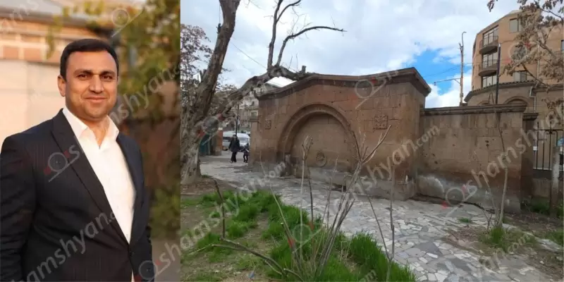 Էջմիածնում Մայր Տաճարի հարևանությամբ գործող կենտրոնական զբոսայգին «Գազել»-ի վարորդներն ու որոշ քաղաքացիներ օգտագործում են որպես իրենց բնական կարիքները հոգալու վայր. մի քանի մետր այն կողմ էլ մեծն քաղաքապետի նստավայրն է. ՖՈՏՈՌԵՊՈՐՏԱԺ, ՏԵՍԱՆՅՈւԹ