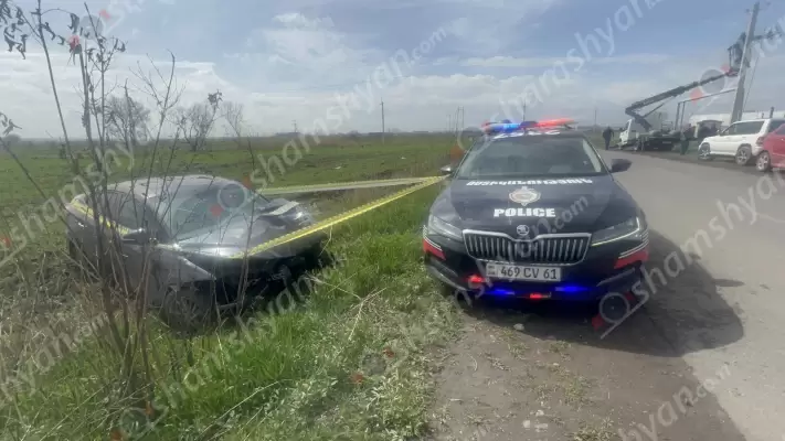 Խոշոր ավտովթար՝ Արարատի մարզում. «Hyundai Elantra»-ն բախվել է բետոնե էլեկտրասյանը, տապալել այն և հայտնվել դաշտում. կա վիրավոր. ՖՈՏՈՌԵՊՈՐՏԱԺ, ՏԵՍԱՆՅՈւԹ