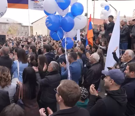 Չարենցավանում բացվել է «Ուժեղ Հայաստան» կուսակցության տարածքային գրասենյակը