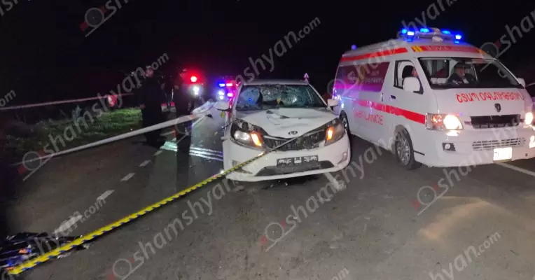 Մահվան ելքով վրաերթ՝ Արագածոտնի մարզում. «Kia»-ն Մուղնի բնակավայրում վրաերթի է ենթարկել հետիոտնին. բժիշկներն արձանագրել են նրա մահը. ՖՈՏՈՌԵՊՈՐՏԱԺ, ՏԵՍԱՆՅՈւԹ