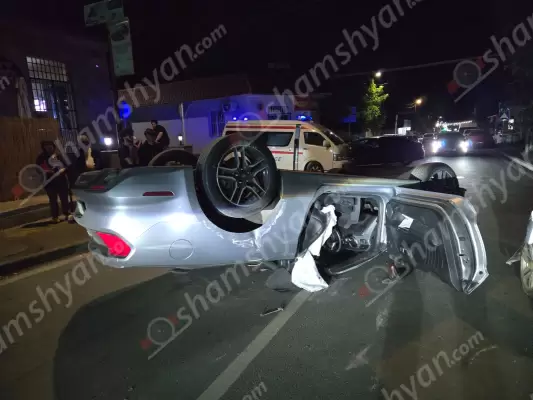 Ավտովթար՝ Կոտայքի մարզում․ Գառնիի հեթանոսական տաճարի հարևանությամբ ՌԴ քաղաքացին «Ford Mustang»-ով բախվել է «Opel»-ին․ «Ford»-ը գլխիվայր շրջվել է․ ՖՈՏՈՌԵՊՈՐՏԱԺ, ՏԵՍԱՆՅՈՒԹ