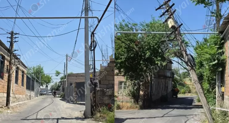 Մինչև Երևանի քաղաքապետ Տիգրան Ավինյանը չխառնվեց՝ Երևանի Կիլիկիա թաղամասում եղած՝ հիմքից փտած, ամեն պահի տապալվող փայտե էլեկտրասյունը չփոխարինվեց նորով․ ՖՈՏՈՌԵՊՈՐՏԱԺ, ՏԵՍԱՆՅՈւԹԵՐ