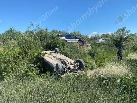 Ավտովթար՝ Գեղարքունիքի մարզում․ Մարտունի-Վարդենիս ավտոճանապարհին «Mercedes»-ը դուրս է եկել ճանապարհի երթևեկելի գոտուց և գլխիվայր հայտնվել դաշտում․ կա վիրավոր․ ՖՈՏՈՌԵՊՈՐՏԱԺ, ՏԵՍԱՆՅՈւԹ