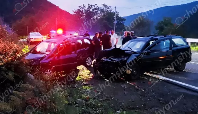 Ավտովթար՝ Լոռու մարզում․ Վանաձոր-Ալավերդի ավտոճանապարհին բախվել են 2 «Opel»-ները․ ՖՈՏՈՌԵՊՈՐՏԱԺ, ՏԵՍԱՆՅՈւԹ
