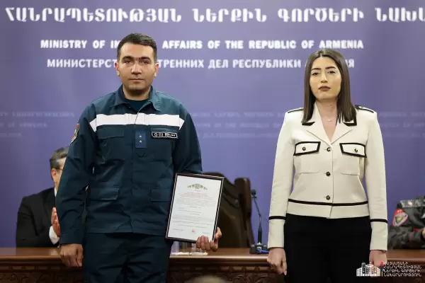 Փրկարար լինելը պարզապես մասնագիտություն չէ, այլ ընտրություն, որը պահանջում է նվիրում, կամք և պատրաստակամություն․ 2025 թվականի լավագույն փրկարարը Արման Ազարյանն է․ ՏԵՍԱՆՅՈւԹ