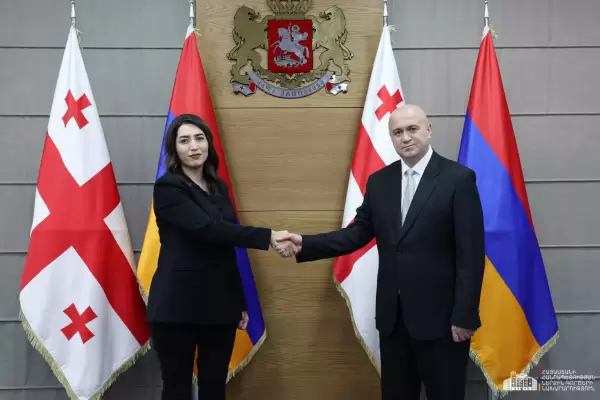 Արփինե Սարգսյանը և Վրաստանի ՆԳ նախարարը քննարկել են հանցավորության դեմ պայքարի, հասարակական կարգի և անվտանգության ապահովման վերաբերյալ հարցեր