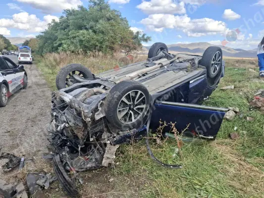 Ողբերգական ավտովթար՝ Շիրակի մարզում. «Nissan»-ը բախվել է հողաթմբին և գլխիվայր շրջվել. բժիշկներն արձանագրել են վարորդի մահը. ՖՈՏՈՌԵՊՈՐՏԱԺ, ՏԵՍԱՆՅՈւԹ