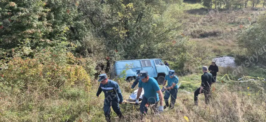 Ողբերգական ավտովթար՝ Լոռու մարզում․ Ստեփանավան-Պուշկինո ավտոճանապարհին «ՈւԱԶ»-ը դուրս է եկել ճանապարհի երթևեկելի գոտուց և գլորվելով հայտնվել ձորում․ կա 1 զոհ, 3 վիրավոր․ մահացածի մարմինը փրկարարները դուրս են բերել մեծ դժվարությամբ․ՖՈՏՈՌԵՊՈՐՏԱԺ, ՏԵՍԱՆՅՈՒԹ